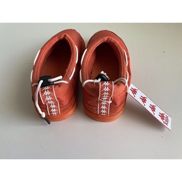 KAPPA 222 BANDA MULE ORANGE WHITE Slippers Mules Lined Men's Sz 9 NEW Box No Lid - Picture 5 of 8